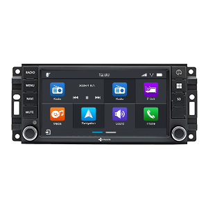6,95-Zoll Android Navigationssystem D8-JP Pro für Jeep Wrangler 2007-2017