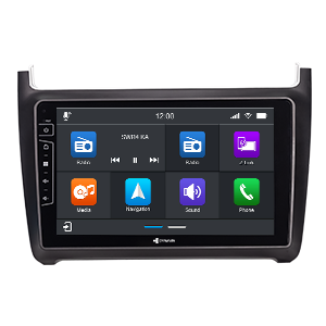 9-Zoll Android Navigationssystem D8-69H Flex für VW Polo 2014-2017