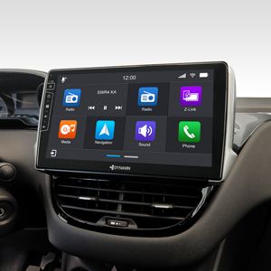 10,1-Zoll Android Navigationssystem D8-PG208 Flex für Peugeot 208 / 2008 2012-2018