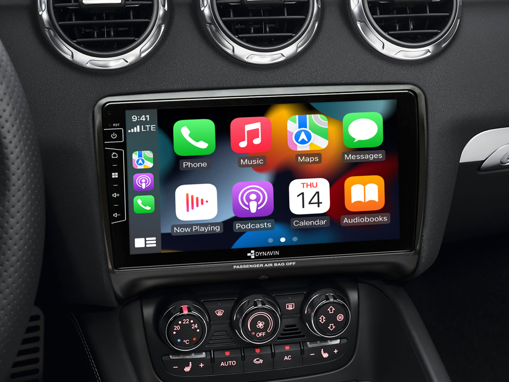 9-inch Android Car Radio D8-TT Premium for Audi TT (8J) 2006-2014