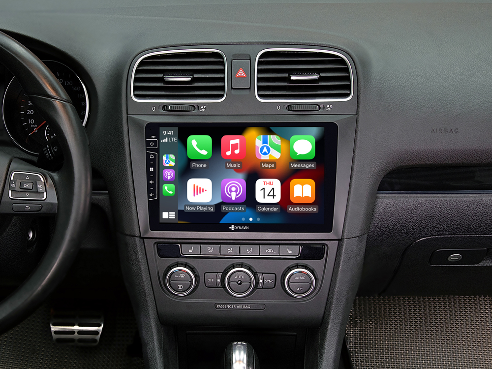9-Zoll Android Navigationssystem D8-DF31 Premium für VW Golf 6 – Dynavin