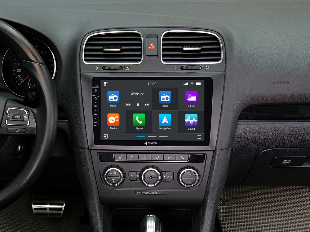 9-Zoll Android Navigationssystem D8-DF31 Premium für VW Golf 6 – Dynavin
