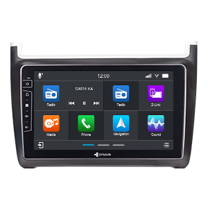 Autoradio Android 9 pouces D8-DF69L Premium pour VW Polo 6R 2009-2014