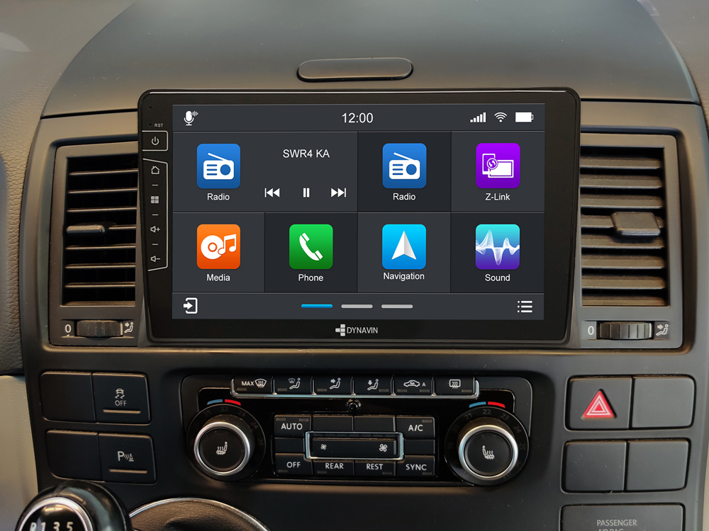 Autoradio Android 9 pouces D8-T5 Premium Flex pour VW T5 Multivan – Dynavin
