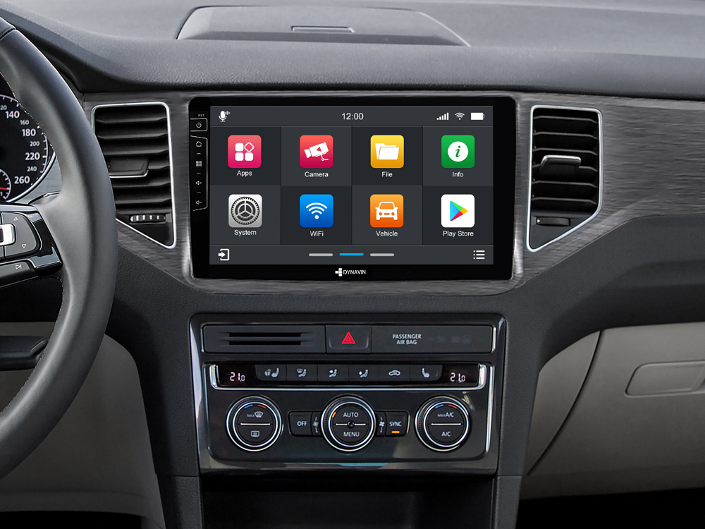 Autoradio Android 10,1 pouces pour VW Golf Sportsvan – Dynavin