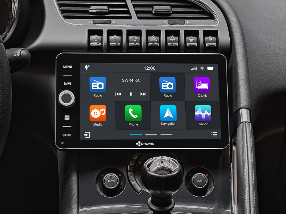 Autoradio Android 9 pouces D8-PG3008 Premium pour Peugeot 3008
