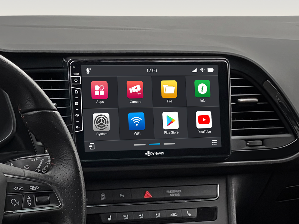 9-Zoll Android Navigationssystem D8-SLN Premium für SEAT León Mk3 2012-2019  – Dynavin