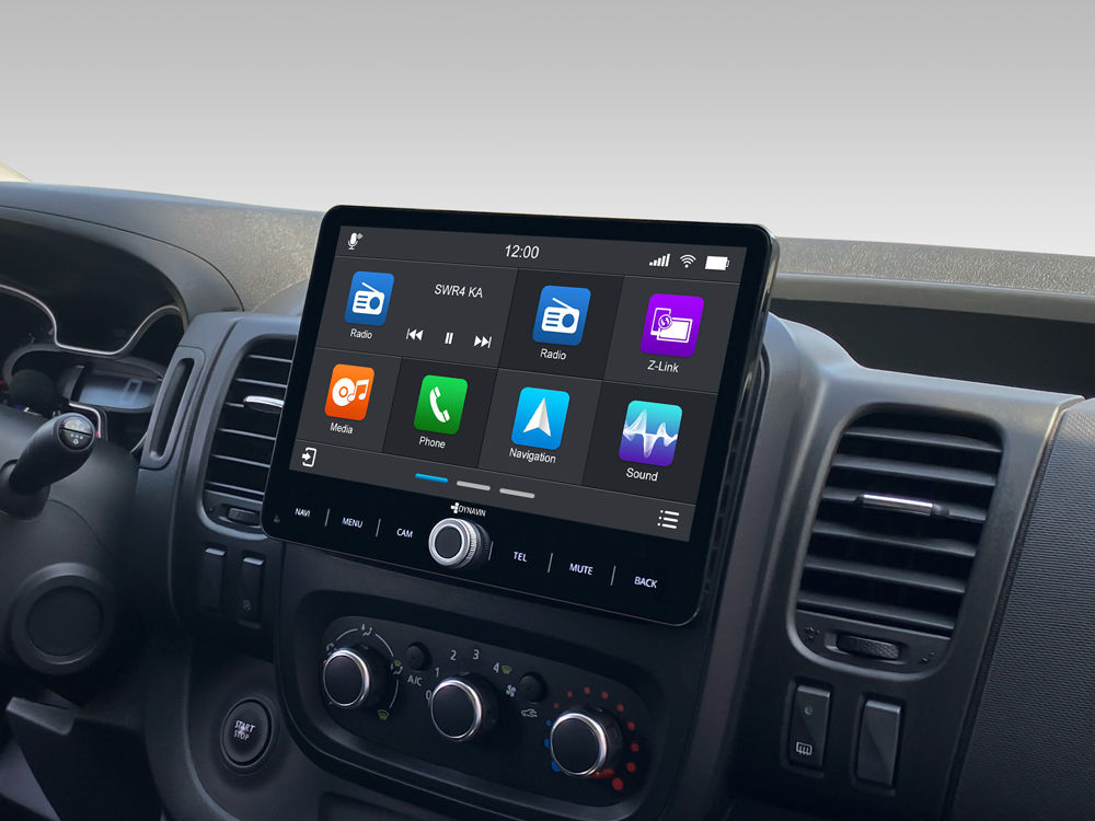 For Opel Vivaro 2018 Renault Trafic III Android 13 Car Radio Navigation GPS  BT Multimedia Player