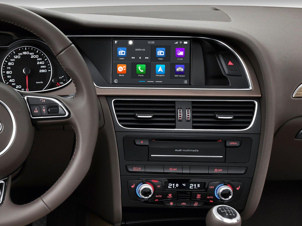 Autoradio Apple Carplay pour Audi A4 