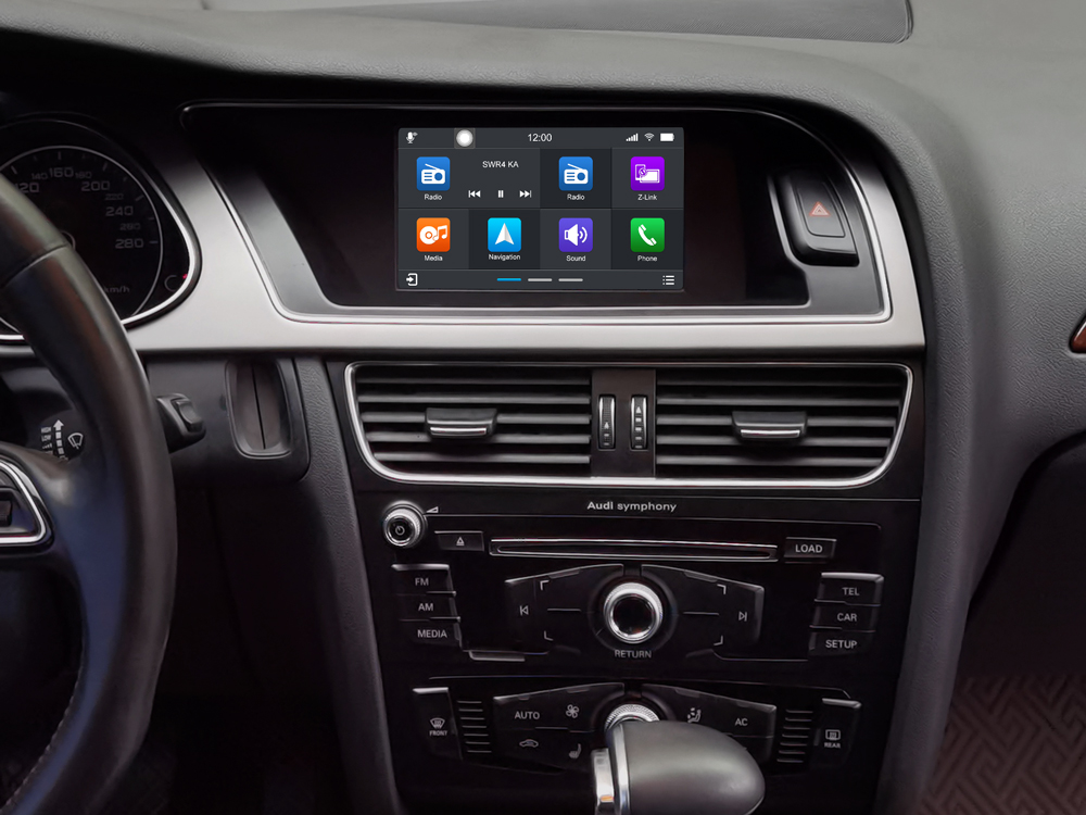 Autoradio Android 6,5 pouces D8-DMI Ultra Flex pour Audi A4 A5 Q5 avec Audi  Concert / Symphony radio – Dynavin