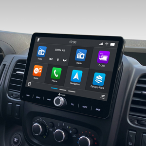 10,1-Zoll Android Navigationssystem D9-RNTRF Premium Flex für Renault Trafic III 2014-2021