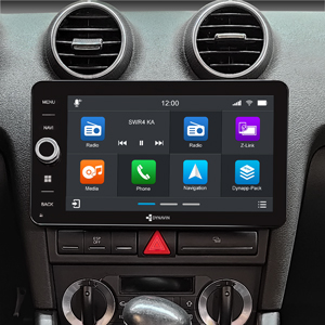 9-Zoll Android Navigationssystem D9-A3 Premium Flex für Audi A3 2003-2013 S3 2006-2013