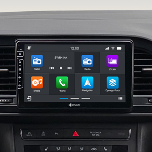Autoradio Android 9 pouces D9-SLN Premium Flex pour SEAT Leon III 2012-2019